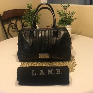 LAMB black handbag